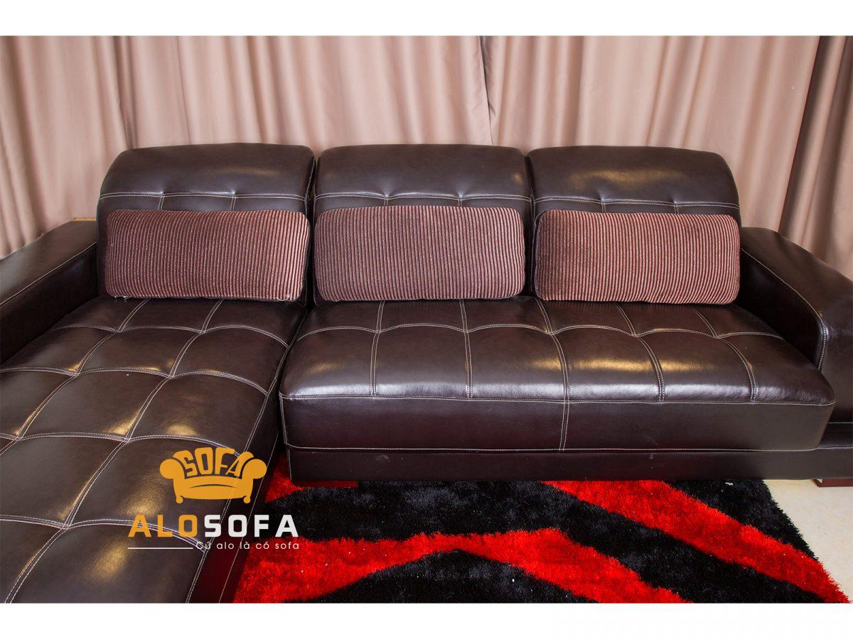 Ghế sofa da phong cách hiện đại SP0680-2-A1