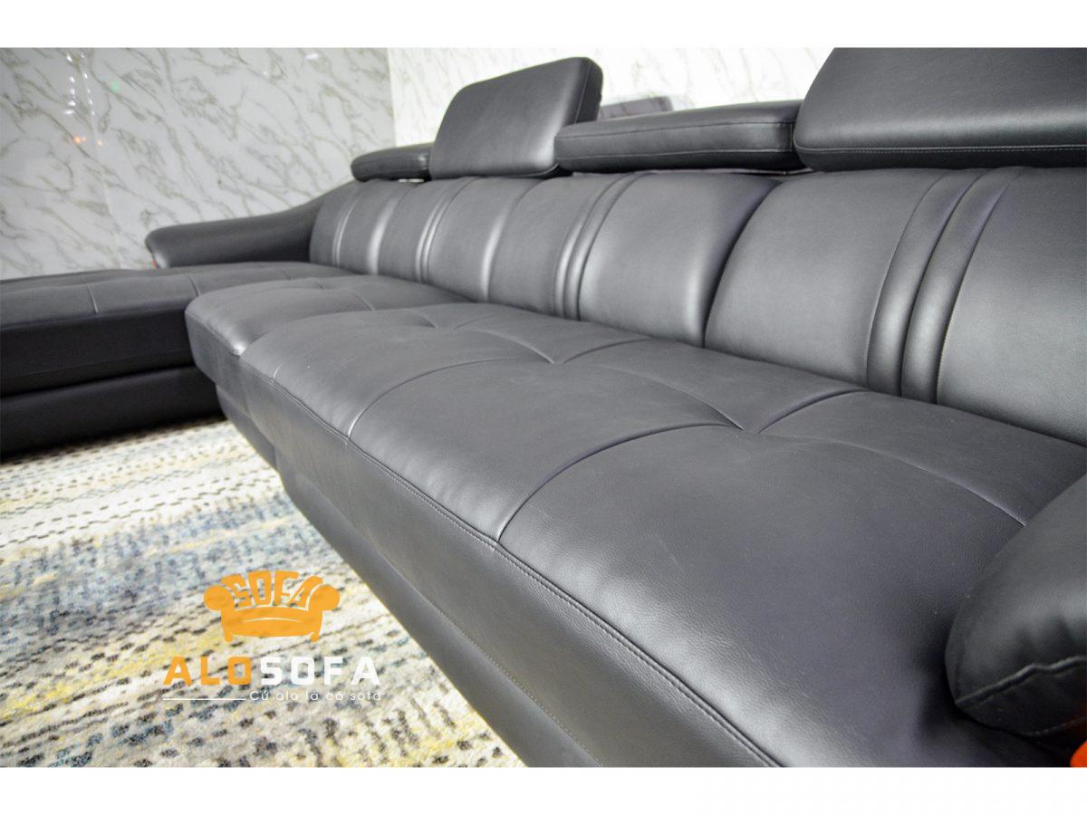 Sofa da phòng khách góc chữ L SP0672-3-C1