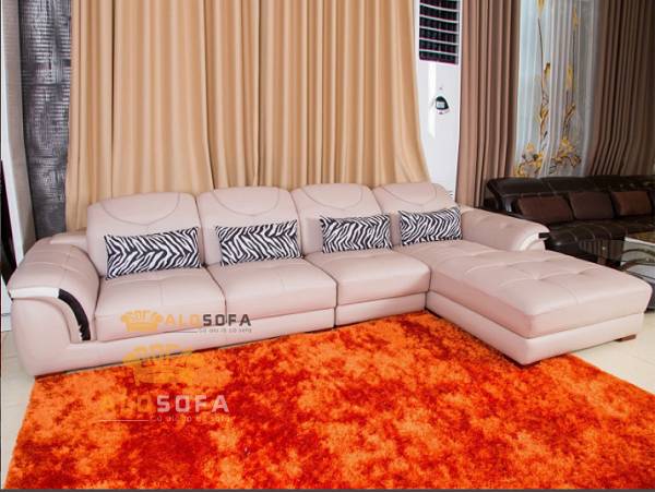 Sofa da nhập khẩu cho phòng khách SF919-3B