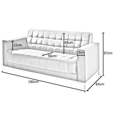 kích thước sofa bed